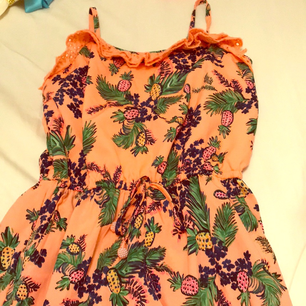 Spaghetti strap romper